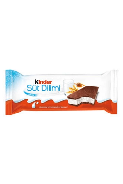 Kinder Süt Dilimi 28 G ( 10 Adet )