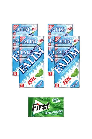 Falım 4 Adet Multipack Karbonatlı Sakız + 1 Adet First Sensations Nane Aromalı Sakız