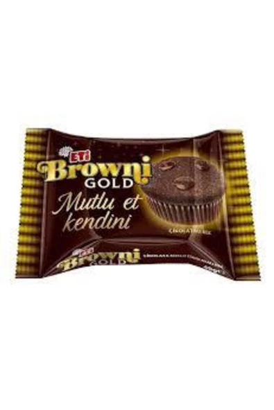 Eti Brownı Gold Kakaolu 45g 24 Lü 1 Kutu