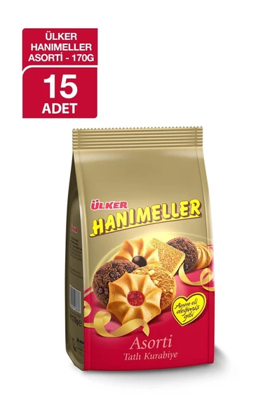 Ülker Hanımeller Asorti (15 Adet)