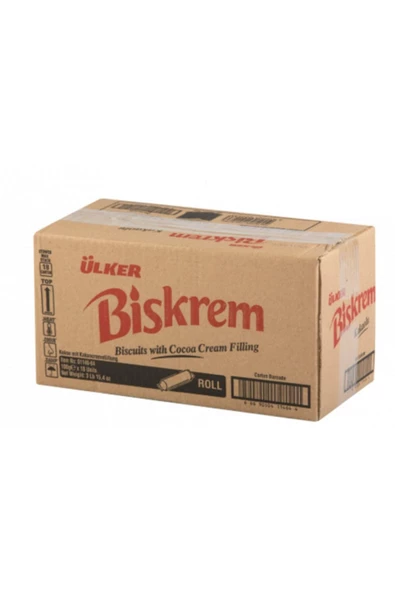 Ülker Biskrem Kakaolu Bisküvi 100 Gr (18 Adet)