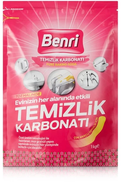 Benri Marka: Temizlik Karbonatı 1 Kg Kategori: Yüz Temizleyici