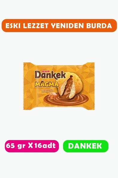 Ülker Dankek Magma Karamelli 65 Gr X 16 Adet