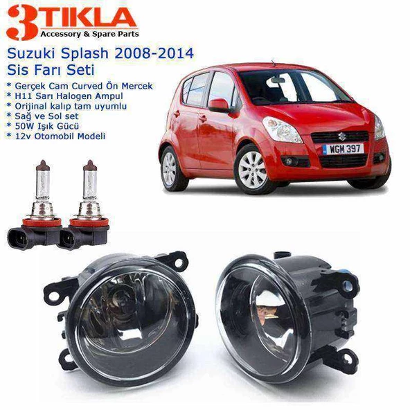 Suzuki Swift 2010 Sis Farı Set  Oem:  8200074008