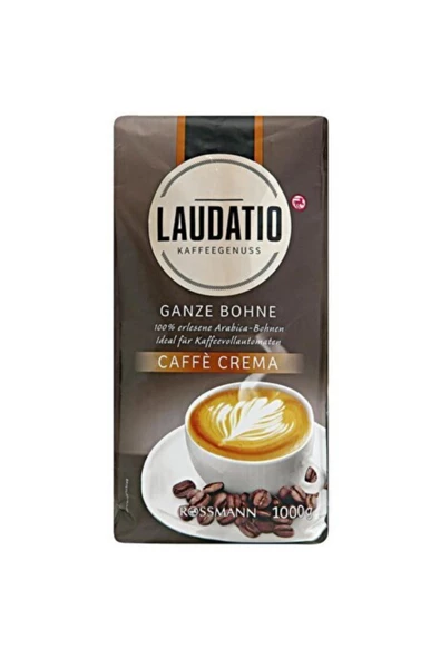 Laudatio Bütün Kahve Çekirdeği Cafe Crema 1000 gr