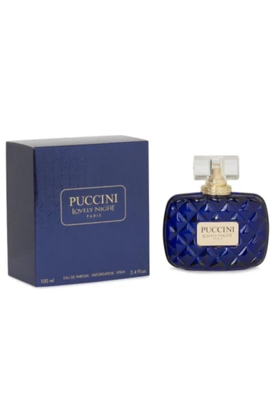 PUCCİNİ Lovely Night Blue Edt 100 ml Kadın Parfümü  5055121801376