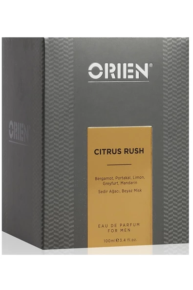 Orien Citrus Rush Edp Erkek Parfüm 100 ml