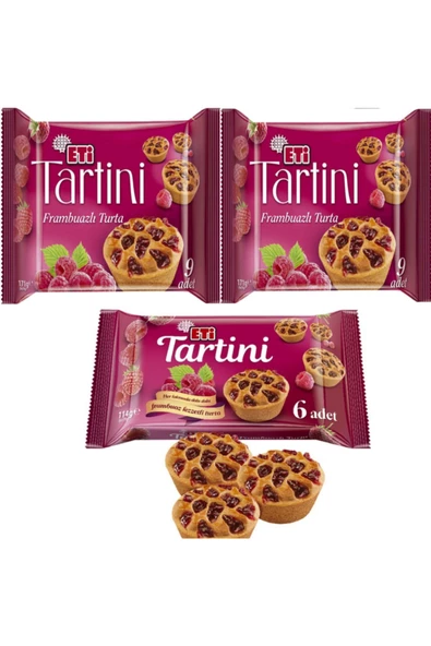 Eti 3 Adet Tartini Turta (171gr)
