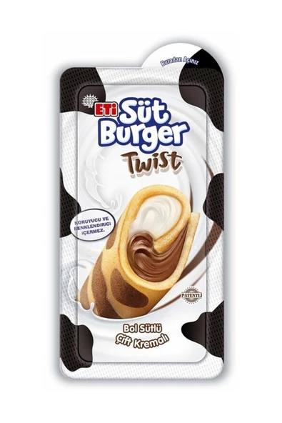 Eti Süt Burger Twist 48 Gr X 1 Adet