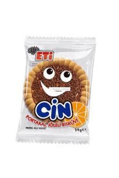 Eti Cin Tekli Portakallı 25 G (36 Adet)
