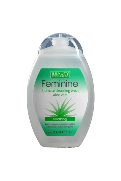 BEAUTY FORMULAS Aloe Veralı Özel Bölge - Intim Temizleyici 250ml Mdbeauty