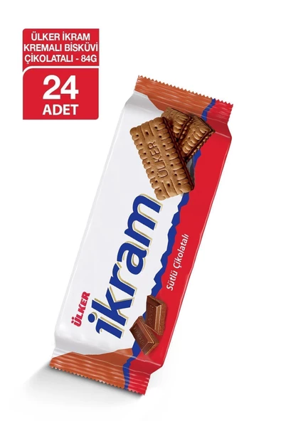 Ülker Ikram Kremalı Çikolatalı 84 Gr X 24 Adet