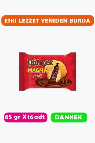 Ülker Dankek Magma Çikolatalı 65 Gr X 16 Adet