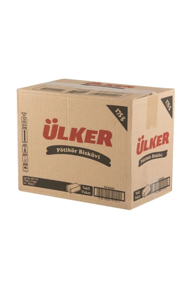 Ülker Pötibör Bisküvi 175 Gr (16 Adet)