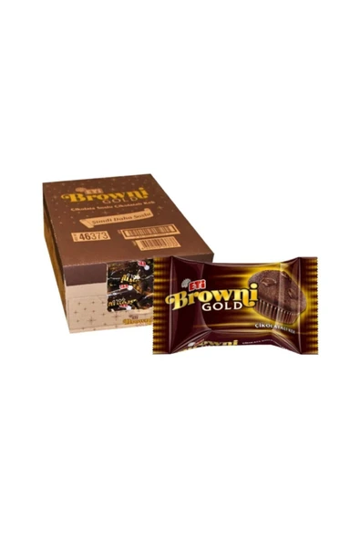 Eti Brownı Gold Kakaolu 45g 24 Lü 1 Kutu