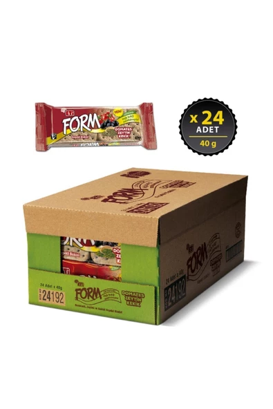 Eti Form Domatesli Zeytinli Ve Kekikli Kepekli Bisküvi 40 G X 24 Adet - 2