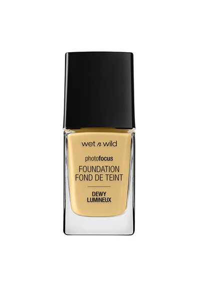 wet n wild Photo Focus Foundation Dewy Lumineux Fondöten Golden Beige