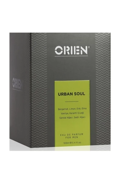 Orien Urban Soul Edp Erkek Parfüm 100 Ml