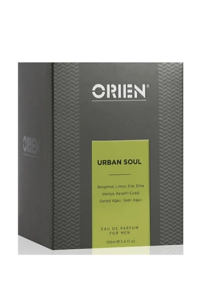 Orien Urban Soul Edp Erkek Parfüm 100 Ml