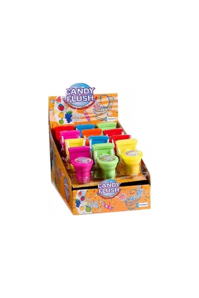 Candy Flush Toz Ekşi Şekerli Lolipop Şeker