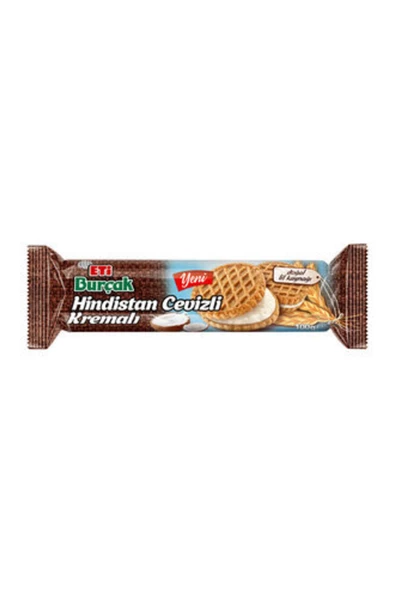 Bisküvi Eti Burçak Hindistan Cevizli Kremalı 100 G ( 10 Adet )