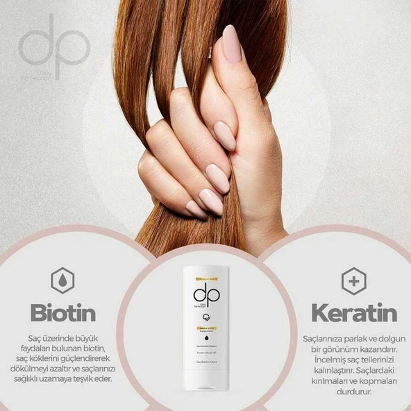 DP Daily Perfection Pamuk Sütü ve Buğday Proteini Saç Kremi 350ml - 4