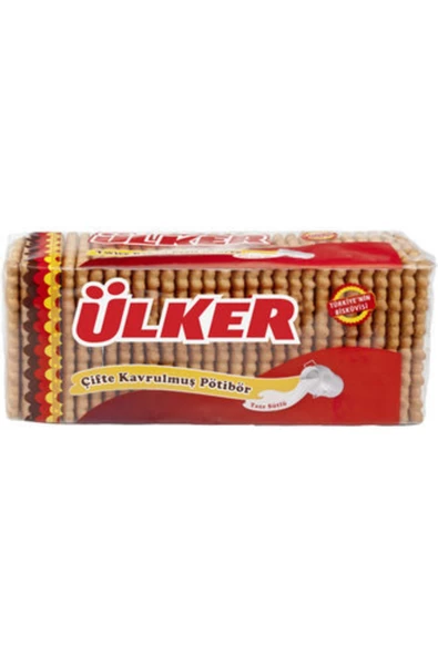 Ülker Pötibör Bisküvi Çifte Kavrulmuş 175 G ( 10 Adet )