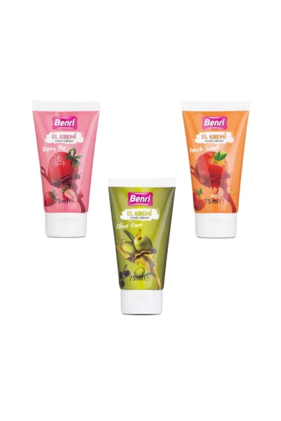 Benri El Kremi 3 X 75 Ml