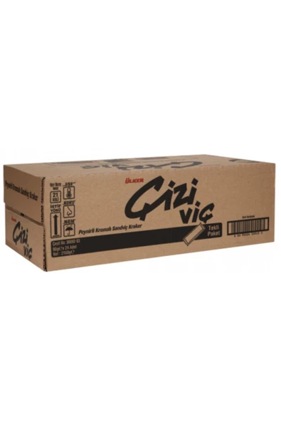 Ülker Çiziviç Peyirli 82 Gr (24 Adet)