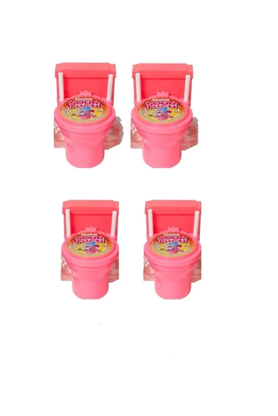 Unibon Sour Flush Klozet Şeker Çilekli Pembe 39 gr 4 Adet