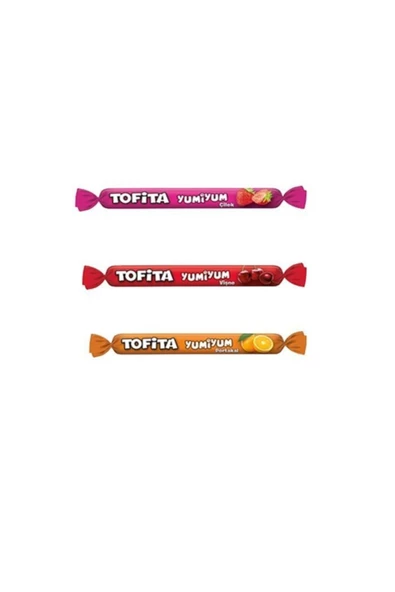 KENT Yumiyum 120'li Karışık Kutu Çilek Portakal Vişne