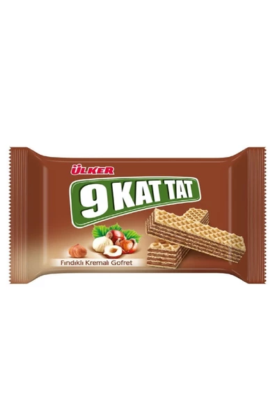 Ülker 9 Kat Tat Fındıklı Gofret 39 Gr