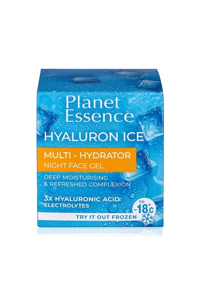 Planet Essence Hyaluron Ice Gece Nemlendirici Jel Krem 50 ml