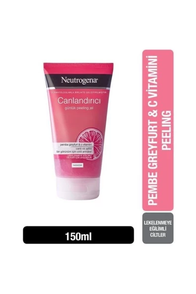 Neutrogena Canlandırıcı Pembe Greyfurt Günlük Peeling Jel 150 ml