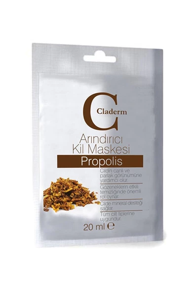 Claderm Propolis Arındırıcı Kil Maskesi 20 Ml