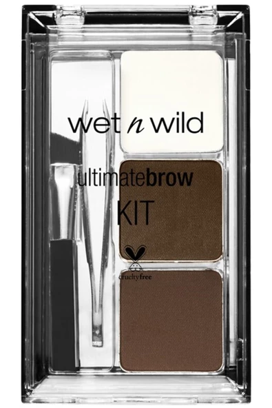 WET N WİLD Marka: Ultimate Brow Kit Kaş Far Kiti - Soft Brown Kategori: Kaş Kalemi&kaş Farı