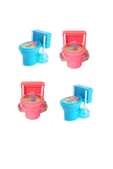 Unibon Sour Flush Klozet Şeker Ahududulu Ve Çilekli 39 gr 4 Adet
