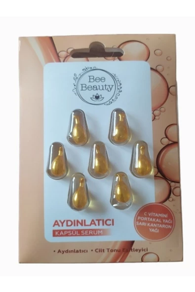 Bee Beauty Aydınlatıcı Kapsül Serum 7 Günlük Kür