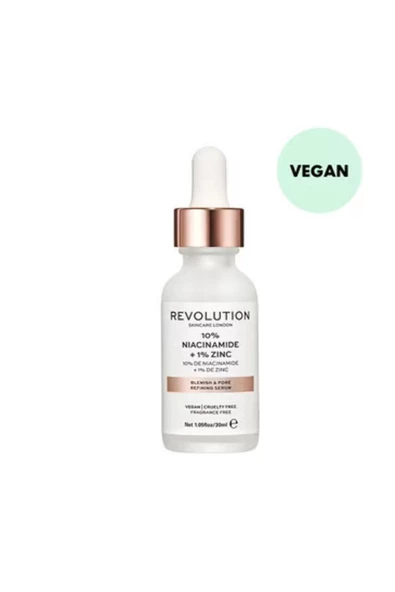 Revolution Skincare Cilt Serumu Yağlı Cilt İçin Niacinamide ve Çinko 60 ml