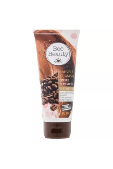 Bee Beauty Kahveli Kil Maskesi Peeling Etkili 75 Ml