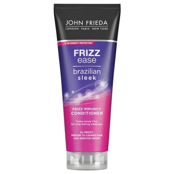 John Frieda Frizz Ease Brazilian Sleek Saç Kremi 250ml ürün görseli 1