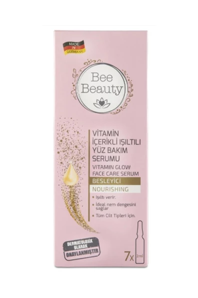 Bee Beauty Vitamin Içerikli Işıltılı Yüz Bakım Serumu 7 X 2 ml