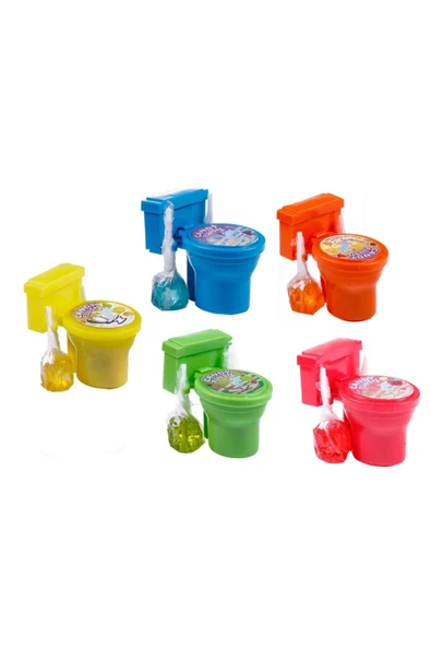 Candy 5 Adet Flush Klozet Şeker 6'lı Tuvalet Şeker Lollipop Lu Wc Şeker - 2
