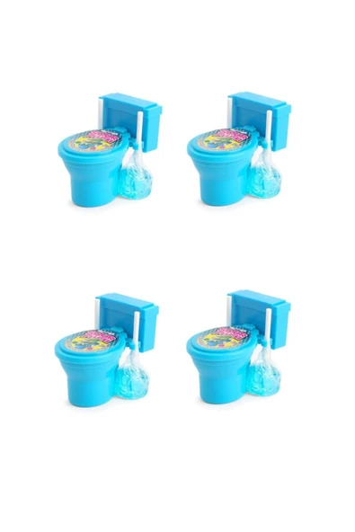 Unibon Sour Flush Klozet Şeker Ahududu Mavi 39 Gr X 4 Adet