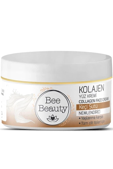 Bee Beauty Keçi Sütü Kolajen Yüz Kremi 50 ml