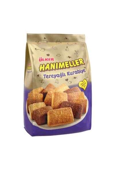 Ülker Hanımeller Tereyağlı Kurabiye 152 G ( 10 Adet )