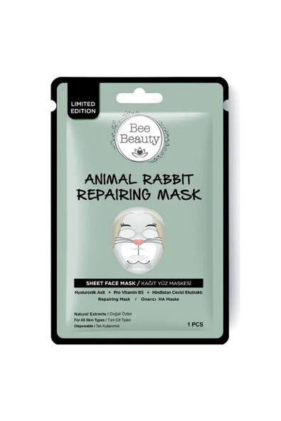 Bee Beauty Rabbit Kağıt Maske 25 Gr