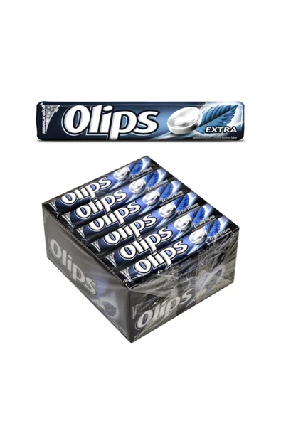 Olips Stick Şeker Keskin Mentol 28gr 24 Adet