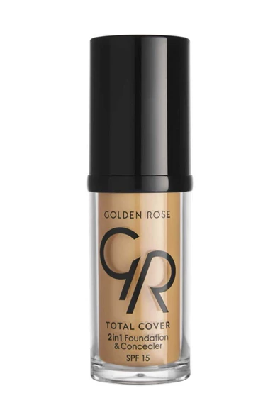 Golden Rose Total Cover 2in1 Foundation & Concealer No: 18 Cappuccino - Fondöten & Kapatıcı - 8691190963781