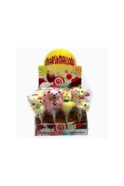 Candy Marshmallow Lolipop 50 gr
